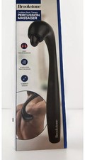 Brookstone Handheld Body Percussion Massager Deep Tissue New In Box