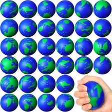 Honoson 48 Pcs Globe Earth Stress Balls Eatrh Day Bulk Gifts Educational...