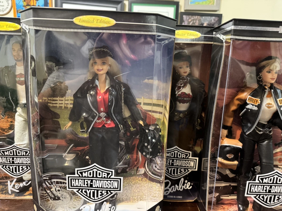 【Harley-Davidson】◆初版◆バービー人形（バービー&ケンセット） Harley-Davidson Barbie Original (Unopened) 1999 Year Manufactured