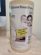 haakaa Gen 1 Multifunctional Silicone Breast Pump 4oz /100ml New Sealed