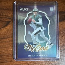 Panini Select 2025 Kyle McCord Eagles Rookie Select Certified #14