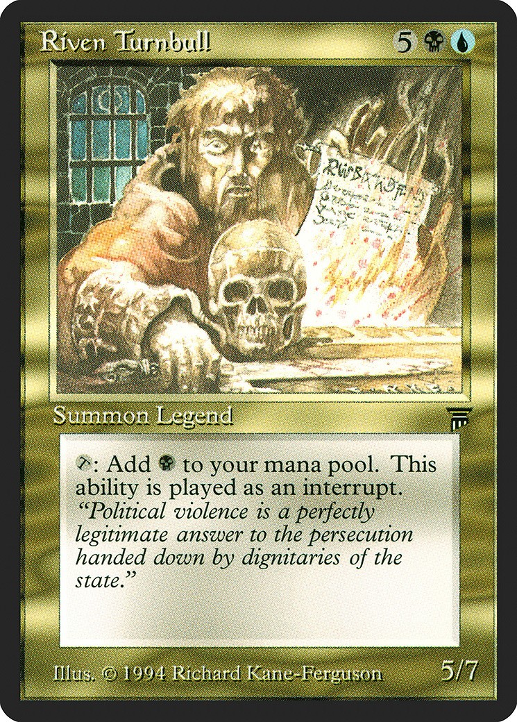 Riven Turnbull Legends NM Uncommon MAGIC THE GATHERING MTG CARD ABUGames