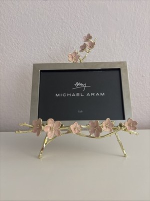 Michael Aram Gold And Pink Blossom Picture Frame 