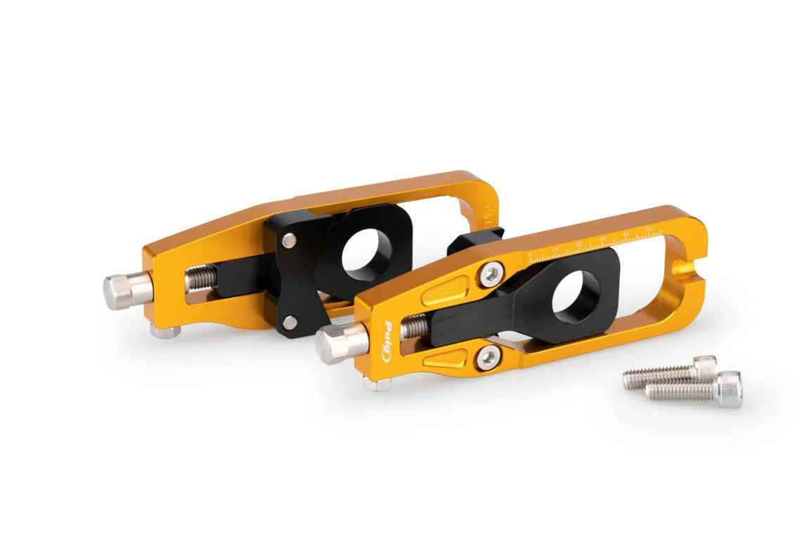 Puig Aluminium Chain Tensioner | Gold | Kawasaki Z900 2017>Current