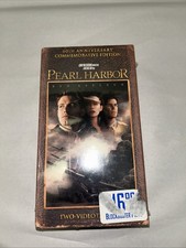 Pearl Harbor VHS, 2001 60th Anniversary Commemorative Edition - NEW SEALED