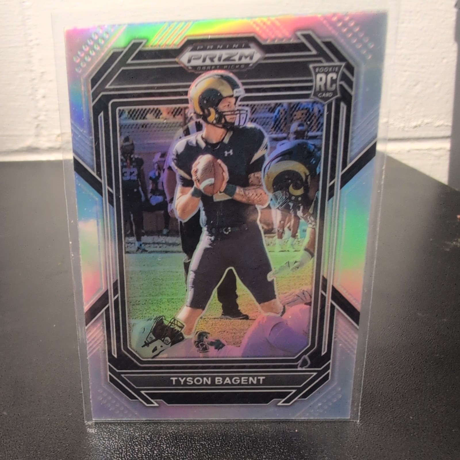 2023 Panini Prizm Draft Picks - Tyson Bagent #110 Silver Prizm (RC)