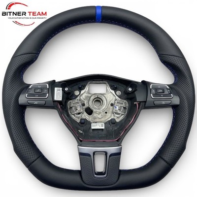 AUSTAUSCH  Vw Passat B6 B7 3C CC Golf 6 Lenkrad Leder Lederlenkrad Multifunktion