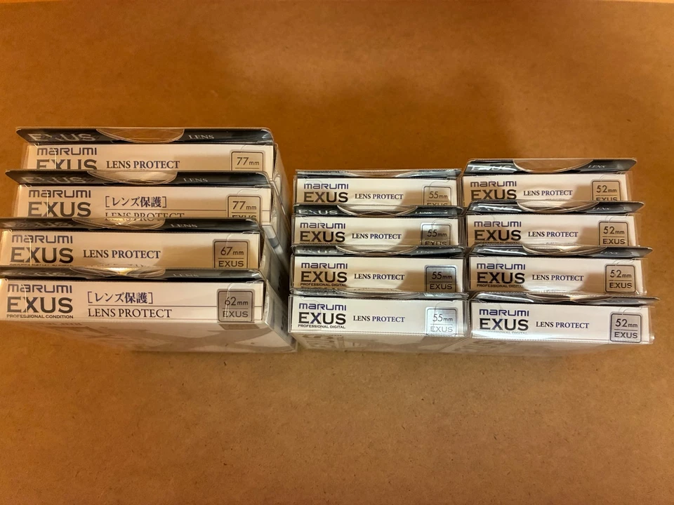 Marumi EXUS Lens Protector Lot NEW 77mmx2 67mm 62mm 55mmx4 52mmx4 MIJ - Image 2 of 4