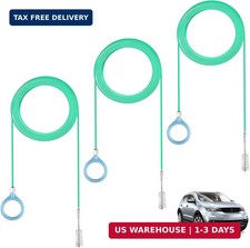 3 Pcs Auto Sunroof Drain Cleaning Tool 120 Inch Long Flexible Tube Cleaning Bru 3 Pcs Auto Sunroof Drain Cleaning Tool 120 Inch Long Flexible Tube Cleaning Bru