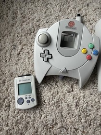 Sega Dreamcast Console BUNDLE HKT-3020 w/ Sonic Adventure 2! OEM Controller, VMU