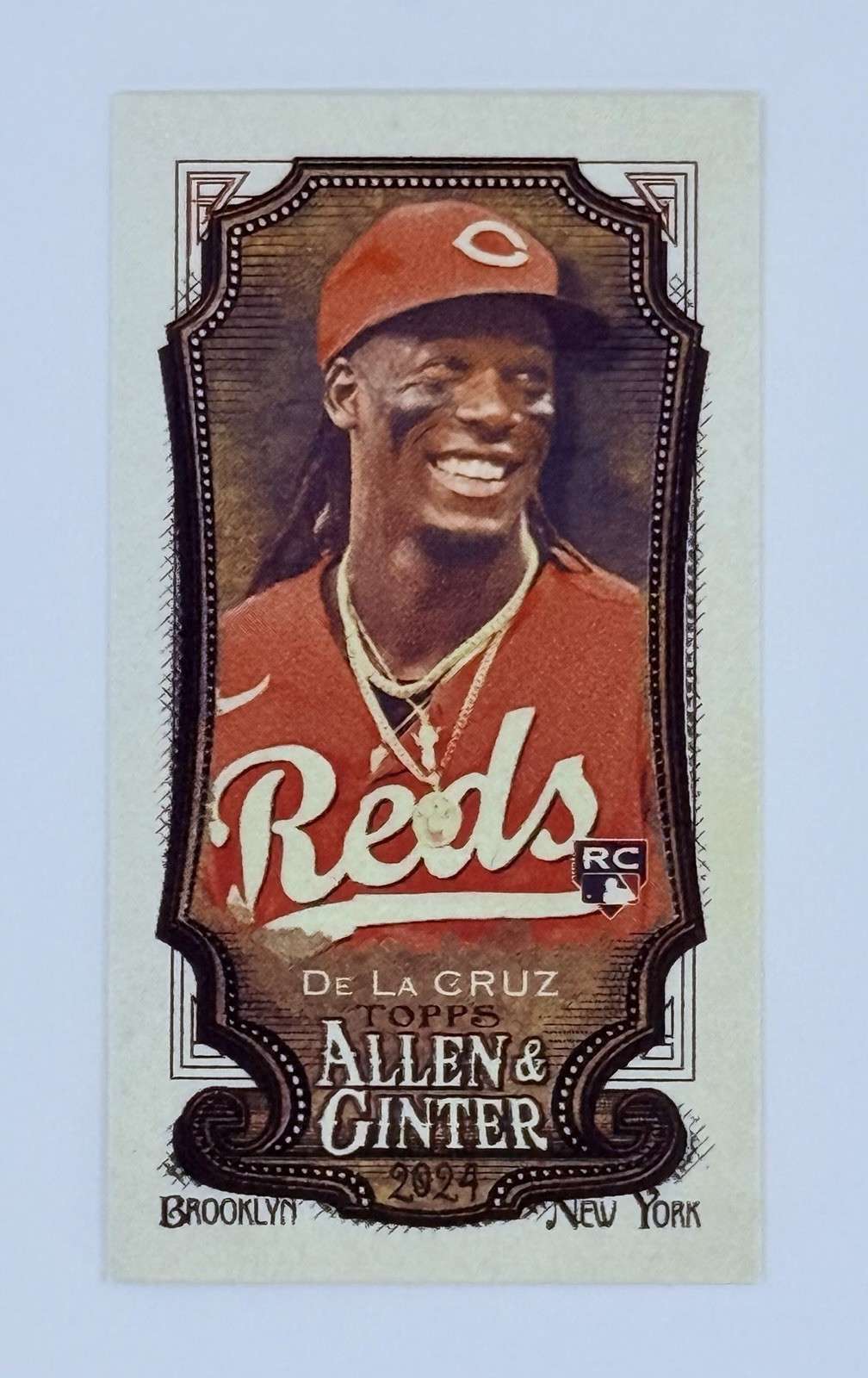 Elly De La Cruz 2024 Topps Allen & Ginter #44 Mini RC Reds Rookie