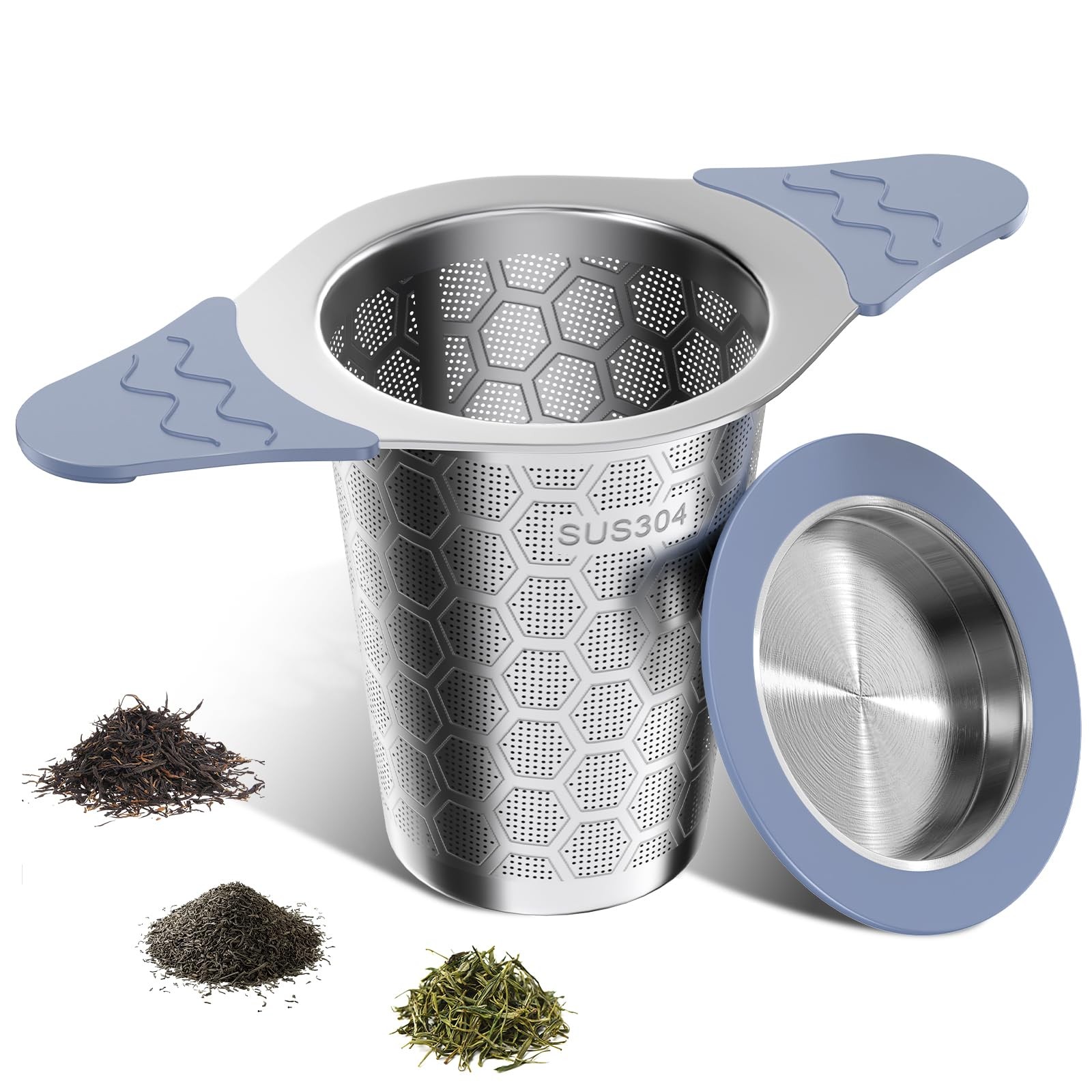 Tea Infuser For Loose Leaf Tea18/8 Stainless Steel Tea Infuser With Heat Proof S