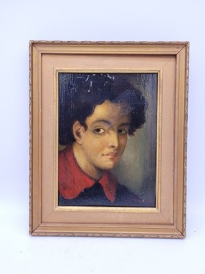 Claes Huisman (1885-1923)  Gemälde Portrait Mann sign.