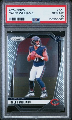 2024 Panini Prizm Caleb Williams #301 PSA 10