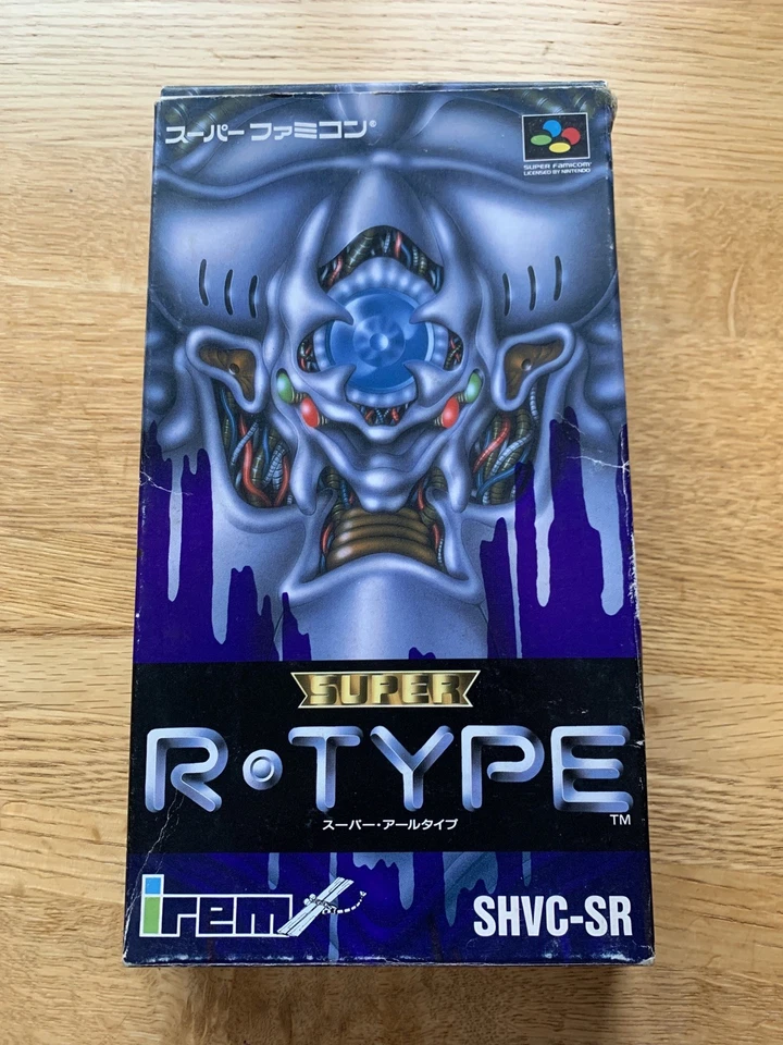 Super R-Type SFC Japan SNES Super Famicom Nintendo Boxed - Image 3 of 4