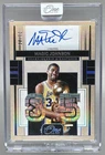 Magic Johnson 2024 Panini One and One Championship Signatures Auto 21/80