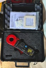 AEMC 6416 Clamp-On Ground Resistance Tester w/Carry Case & Manual