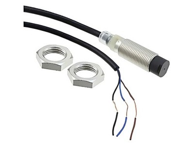 E2B-M12KN08-WP-B1 5M Sensor: induktiv OUT: PNP / NO 0-8mm 10-30VDC M12 5m IP67 E