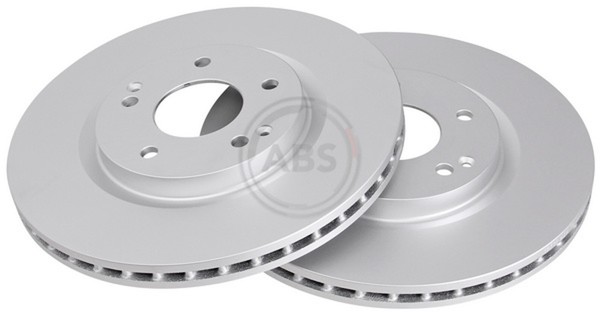 2X A.B.S. Bremsscheibe 18710 FüR Ssangyong XLV Tivoli SUV VAN Gdi LPG Allrad CNG-image