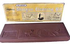 Vintage 1960's Outers Gunslick Shotgun Cleaning Kit No. 478 12 ga. w/box