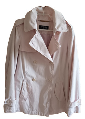 Trenchcoat Kurz, Caban Jacke,  *Escada Sport* Beige Rosa 36, klassischer Schnitt