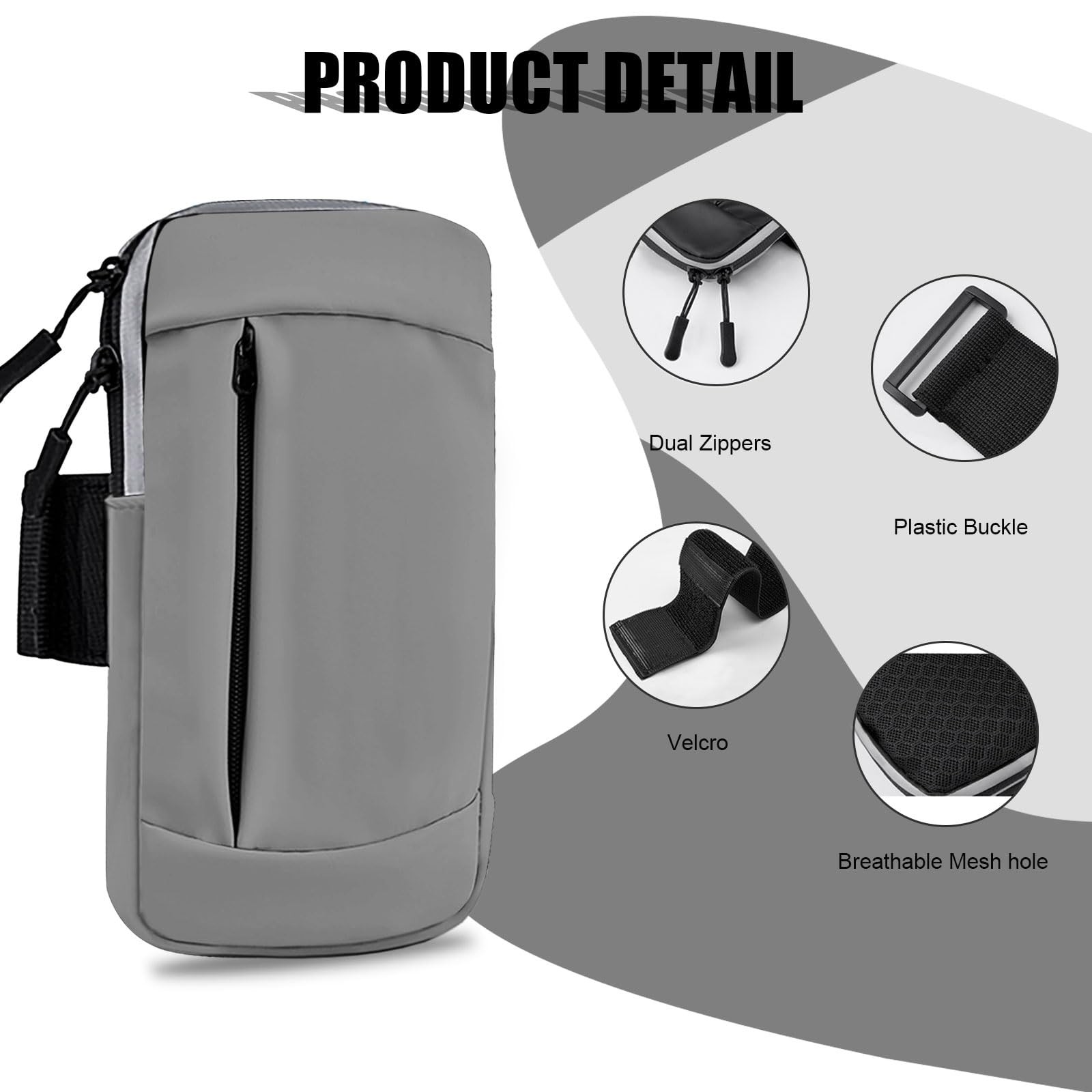 Phone Holder for Running Armband for iPhone Armband 16 15 14 13 12 11 Pro Max