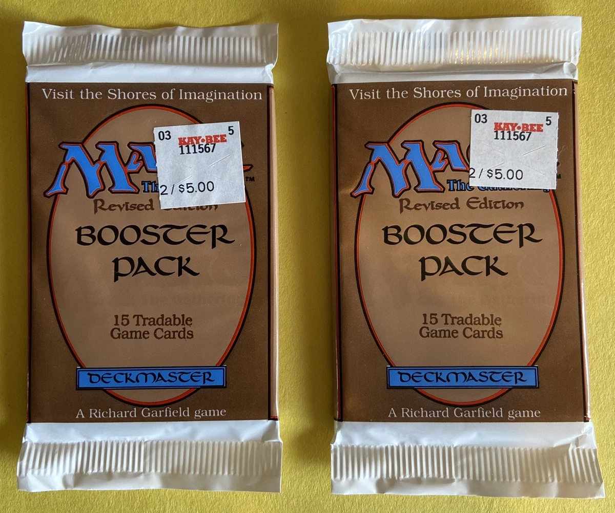 Magic: The Gathering Revised Edition Sealed Collectible Card Game