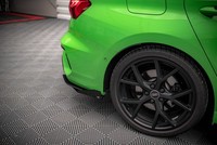 Diffusor Flaps Passend FüR Audi RS3 Limousine 8Y Schwarz Hochglanz