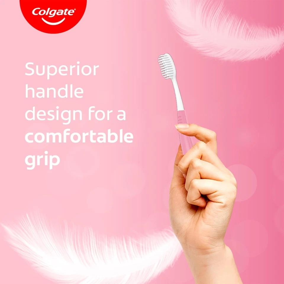Colgate Gentle Sensitive Care Ultra Soft Bristles Toothbrush - 5Pcs - Image 4 of 4