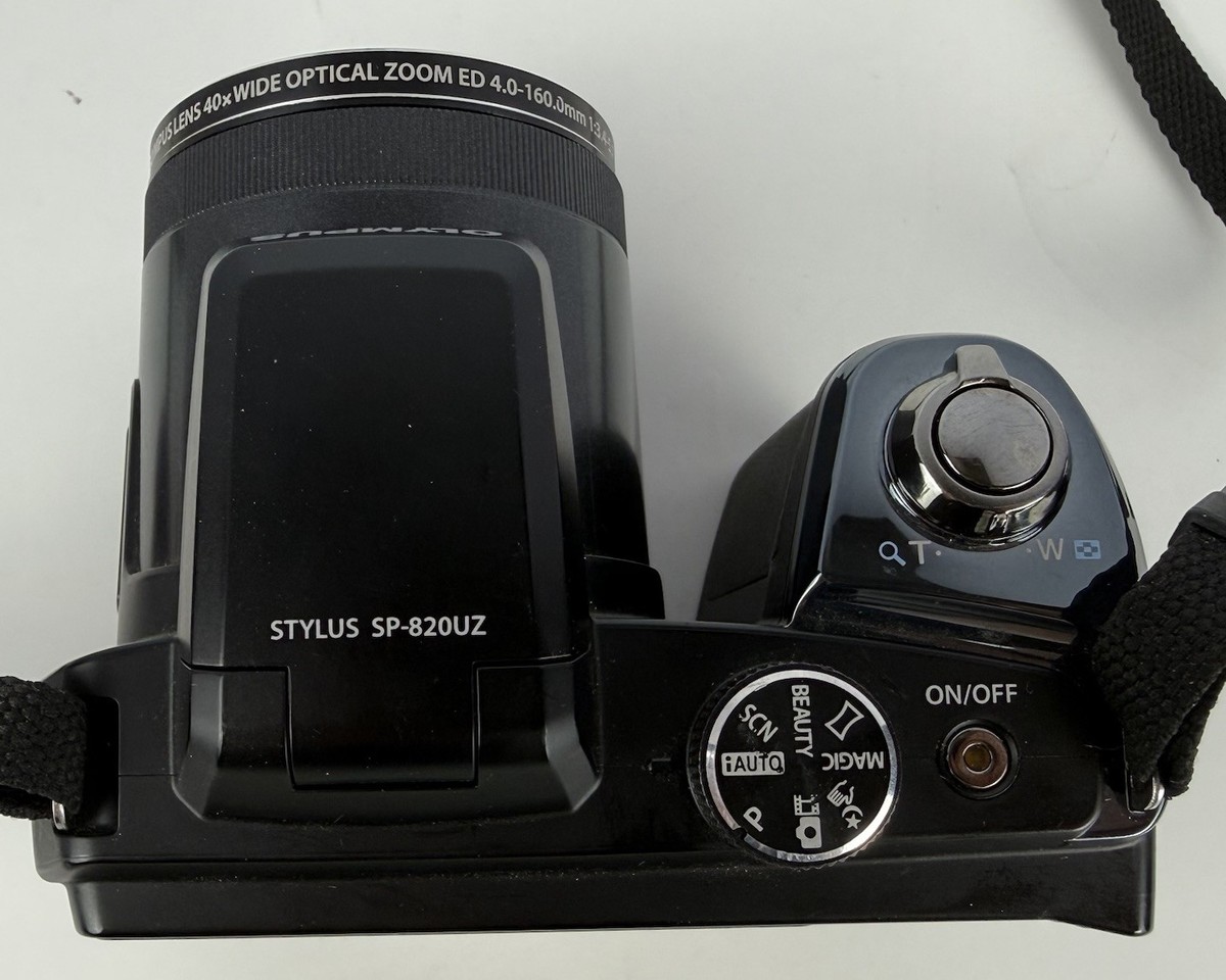 Olympus Stylus SP-820UZ 14.0MP Digital Camera - Black | eBay