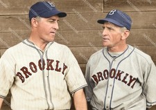 HF770 Ken Strong - Casey Stengel Brooklyn Dodgers 8x10 16x20 Colorized Photo