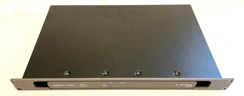 LAB GRUPPEN E SERIES 12:2 1200W 2-CHANNEL AMPLIFIER W/ POWER CORD 38207216 - Image 4 of 4