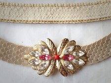 Belt With Cute Decorative Pearl Buckle