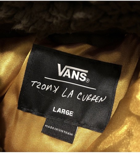 Vans Curren x Knost Bomber Jacket Demitasse Womens Size Large - Bild 5 von 6