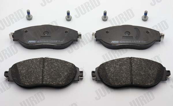 Jurid Bremsbelagsatz Scheibenbremse FüR Audi Q3 F3B 45 Tfsi Quattro F3N 40 VW-image