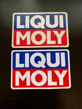 LIQUI MOLY RACING 2 PC STICKER SET OFFROAD OVERLAND STREET