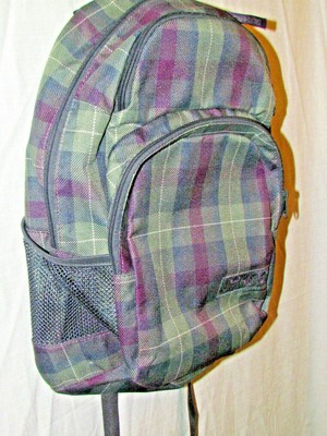 tartan plaid backpack
