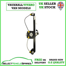 NEW VAUXHALL VIVARO VAN PASSENGER ELECTRIC WINDOW REGULATOR & MOTOR 2002-2014