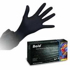 Aurelia Bold Nitrile Exam Gloves: MEDIUM Case 10x100/Bx. 5 mil Thickness