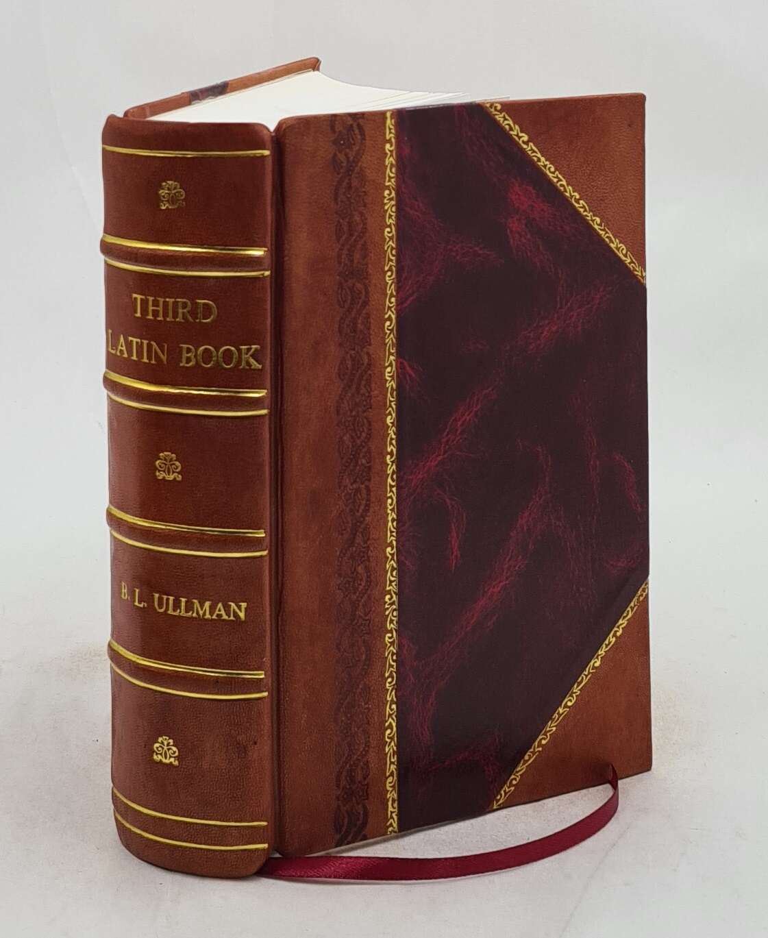 Third Latin Book, (Macmillan Classical Series) 1930 By B. L Ullman Leather Bound
