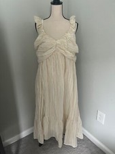 GAP Women's Metallic Stripe Dress Size XXL NWT