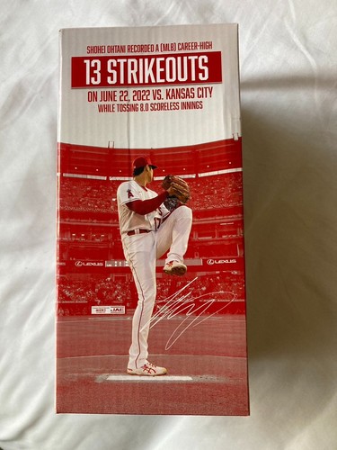 Shohei Ohtani Bobblehead SGA 4/08/23 Angels 13K, 13 Strikeouts, New in Box - Picture 4 of 10