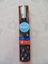  NWT TOTES - SUNGUARD AUTO OPEN/CLOSE - NEVERWET COMPACT FOLDING UMBRELLA