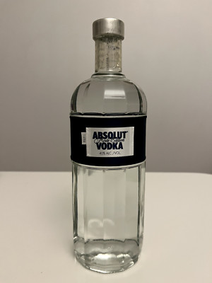 Absolut Vodka Flasche MODE EDITION, Seltene Edition, ungeöffnet