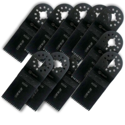 10, KENT 1-3/8'' Japan Teeth Precision End Cut Oscillating Saw Blades