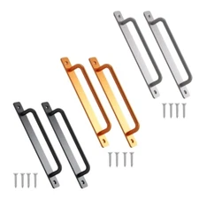 2pcs Sliding Door Handles for Enhancing Home Aesthetics and Functionality