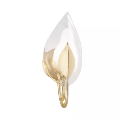 Hudson Valley Lighting 4801 Blossom 16'' Tall Wall Sconce - Gold