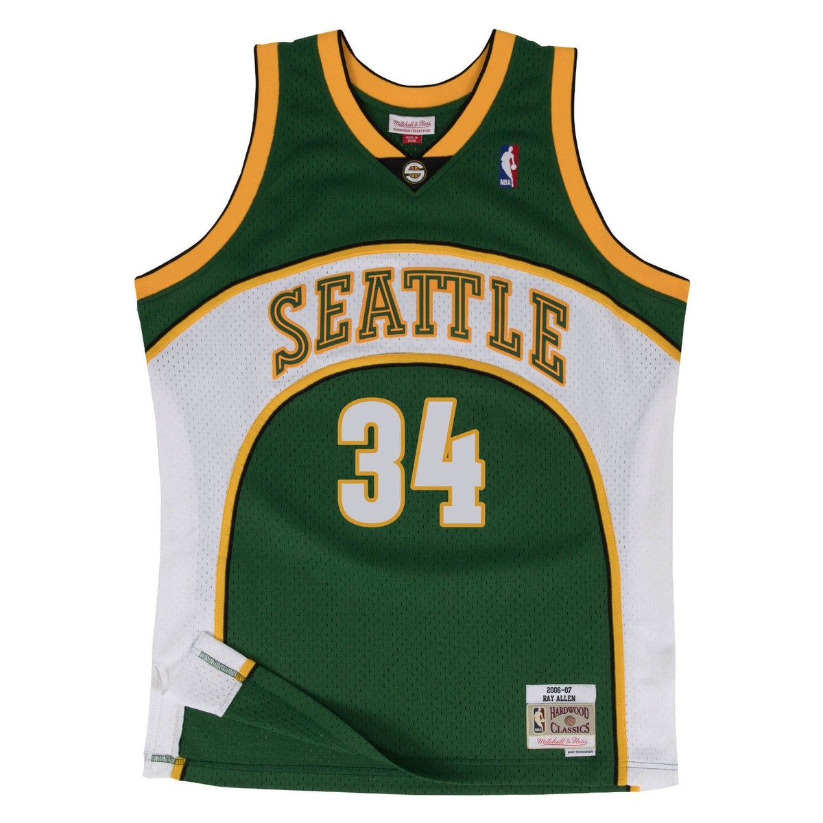 90s nba nike seattle 34 allen ユニフォーム 90s nba nike seattle 34 allen ユニフォーム - メルカリ