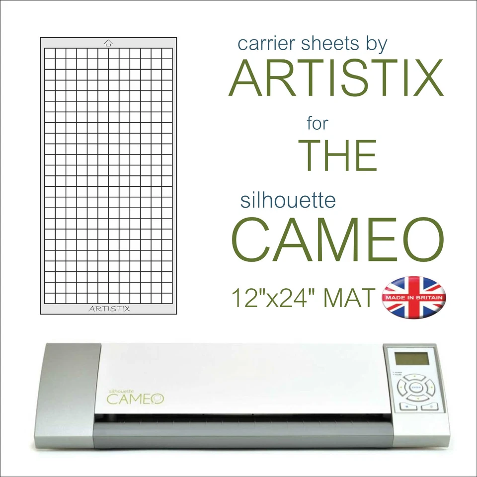 24" x 12" Artistix Silhouette Cameo Cutting Mat Craft Robo Graphtec - Image 1 of 1