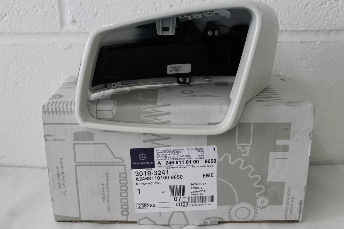Genuine Mercedes-Benz LH Painted Mirror Housing with Indicator 